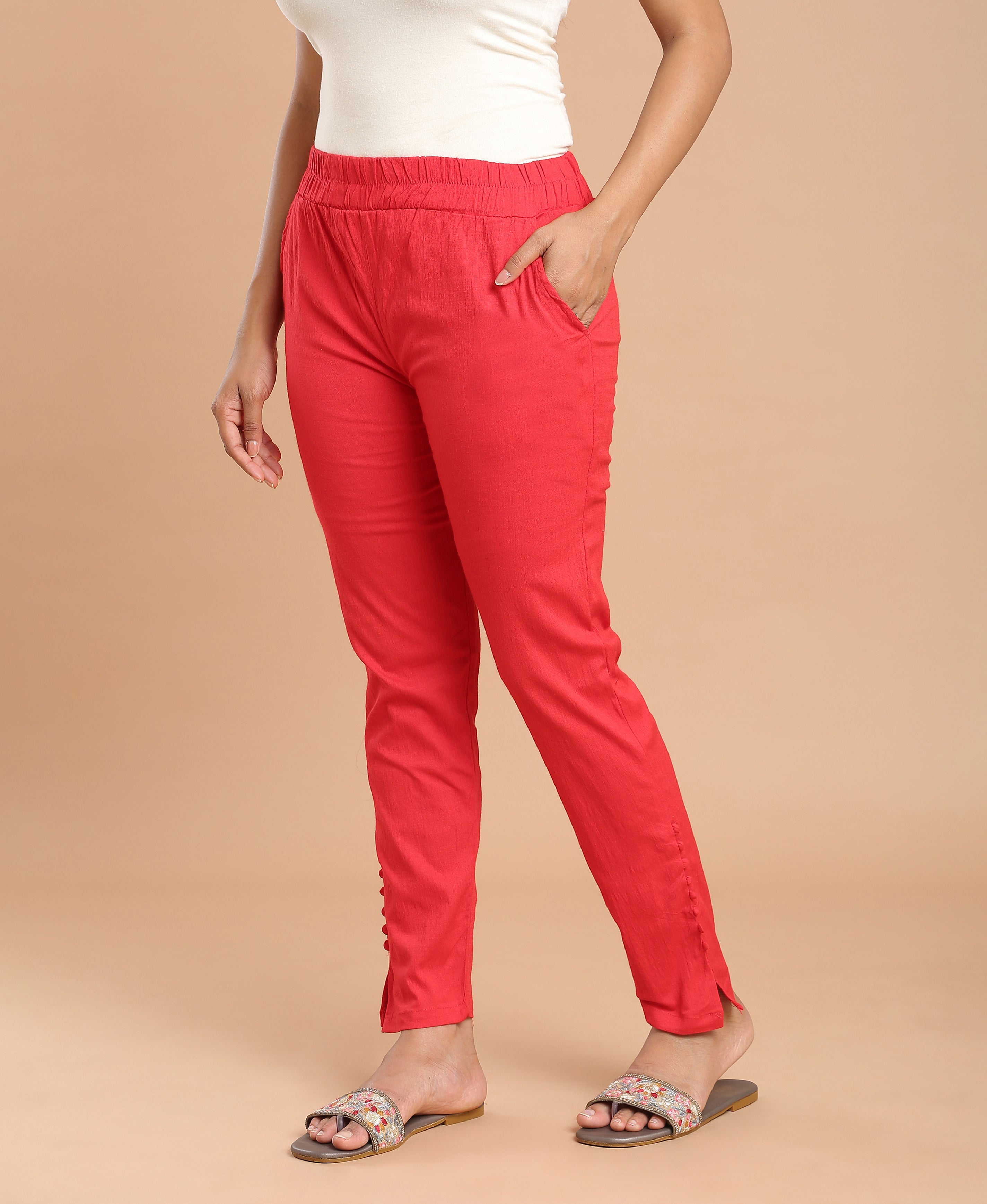 Scarlet Cigarette Pants