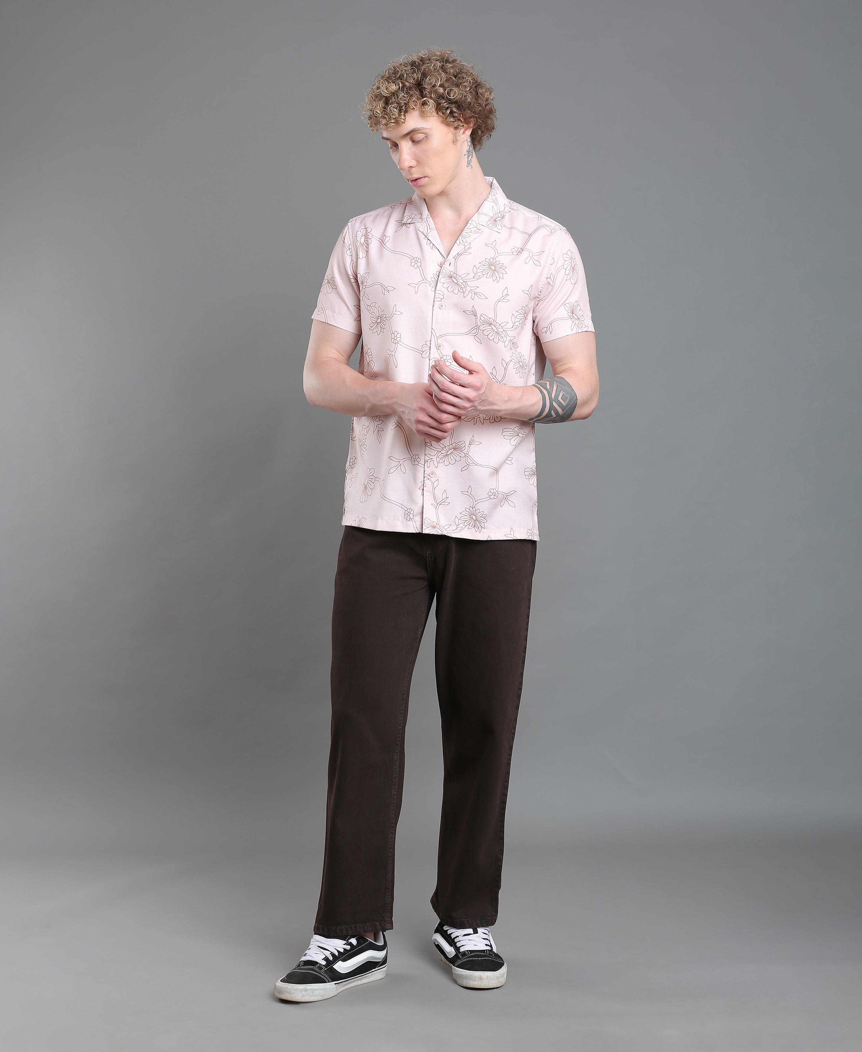 Ash Cuban Print Shirt