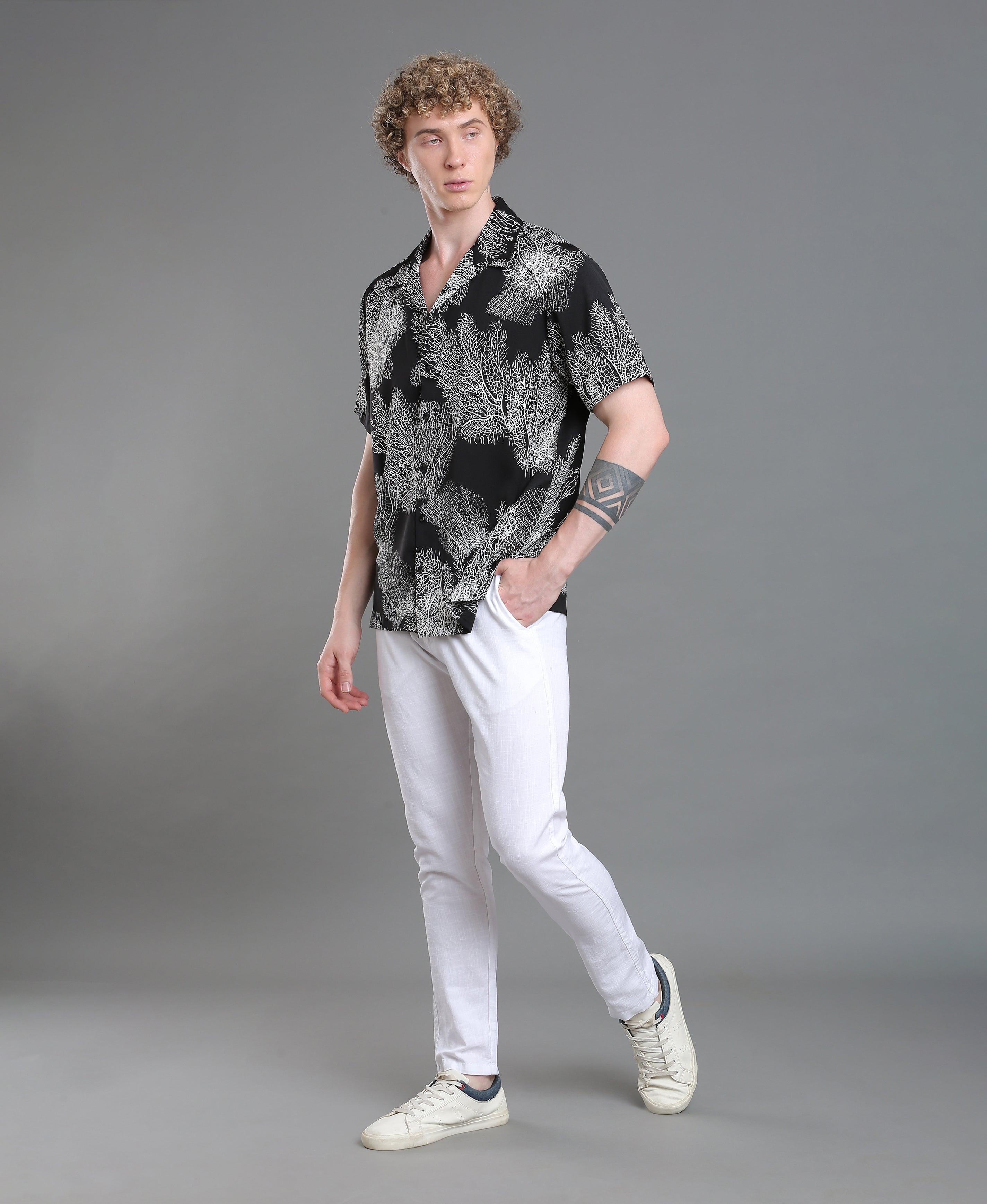 Palm Breeze Rayon Shirt