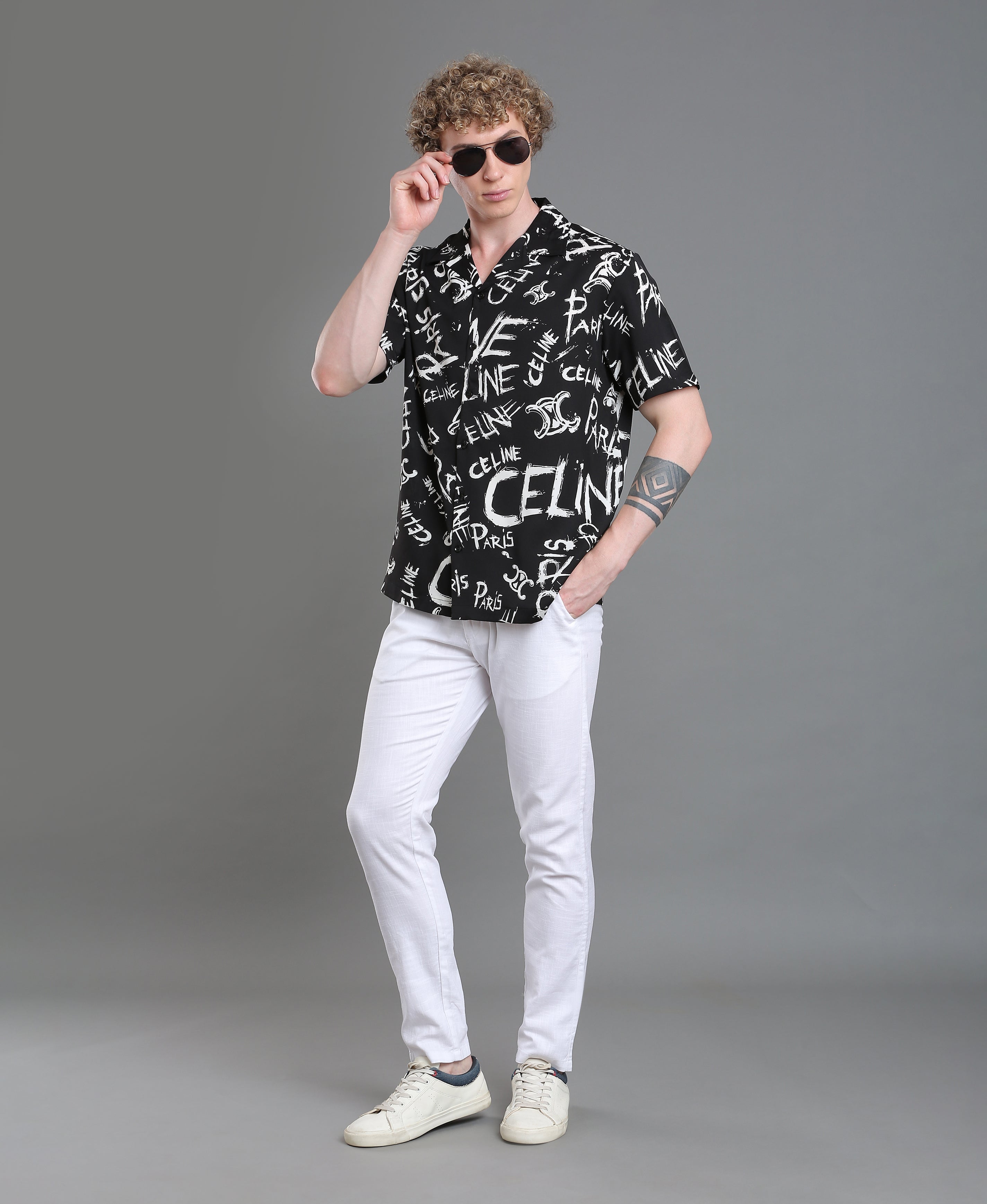 Coastal Bloom Cuban Shirt