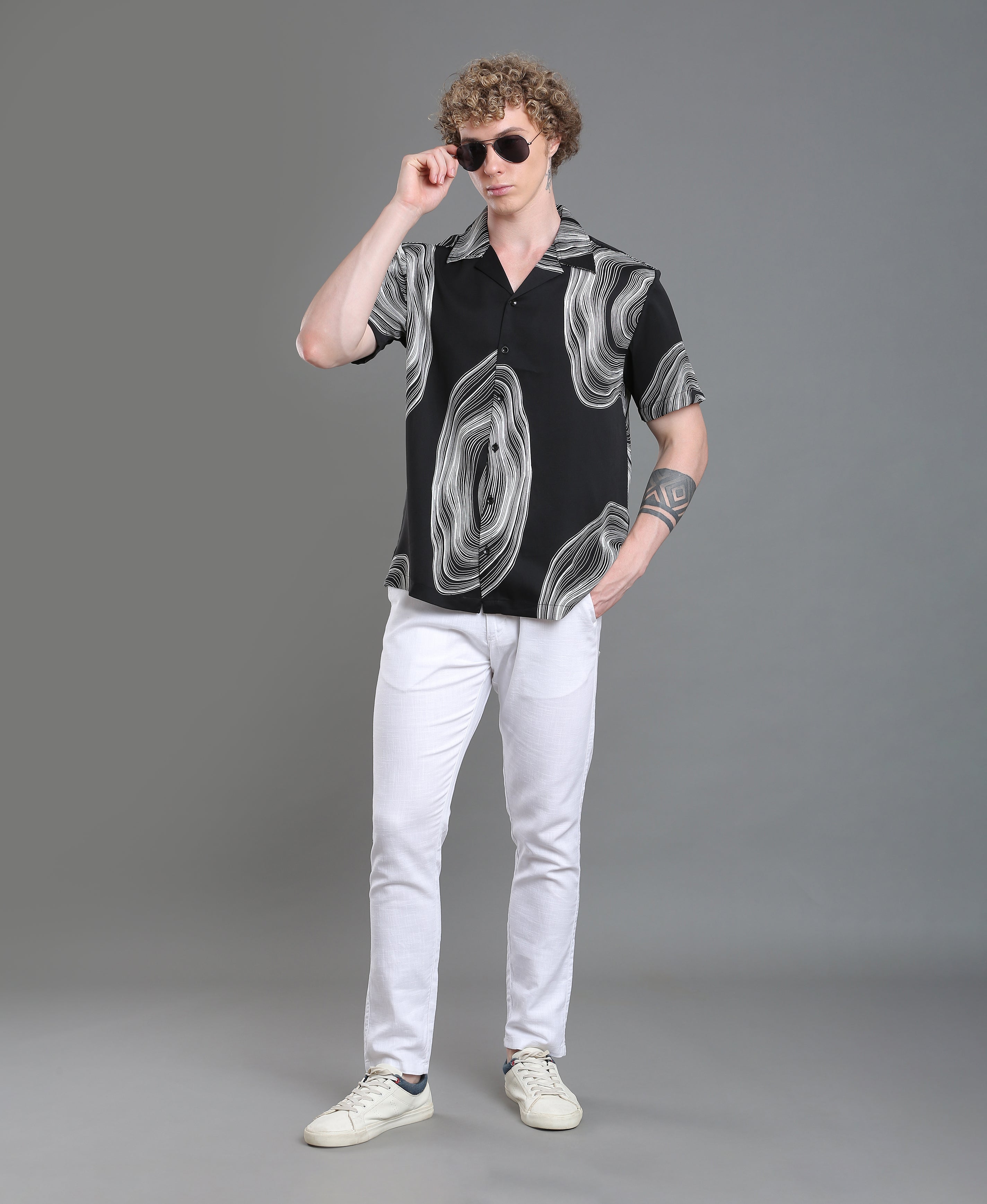 Sunset Vista Cuban Shirt