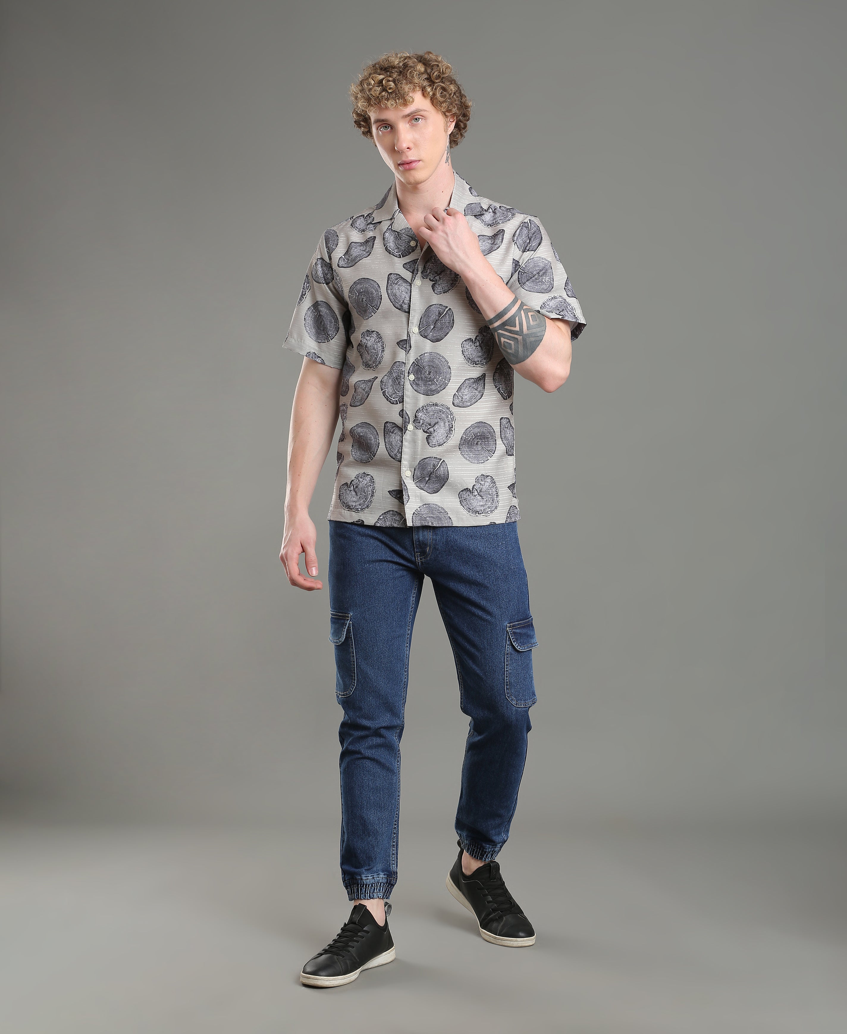Mosaic Digital Cuban Shirt