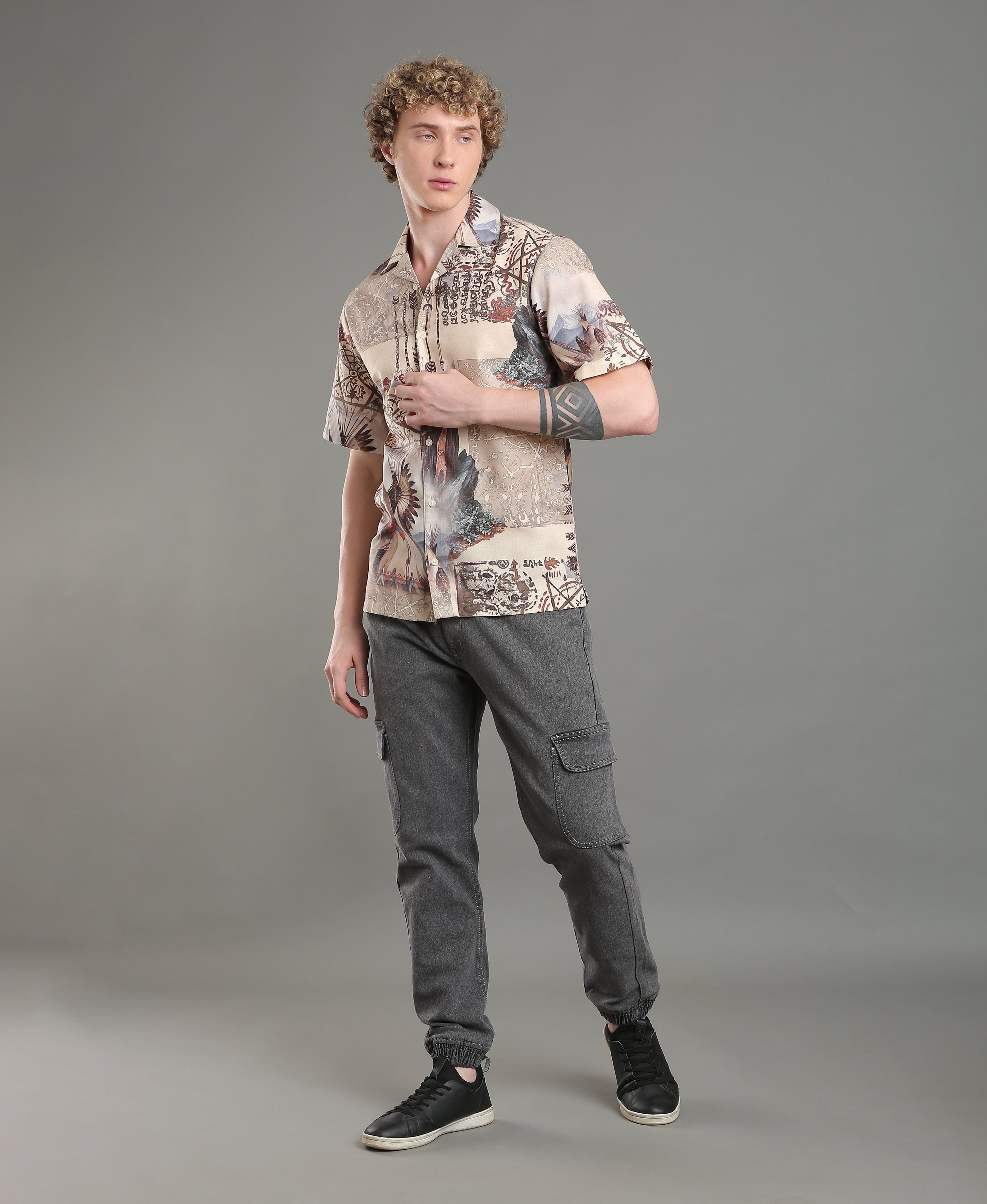 Tropic Weave Cuban Shirt