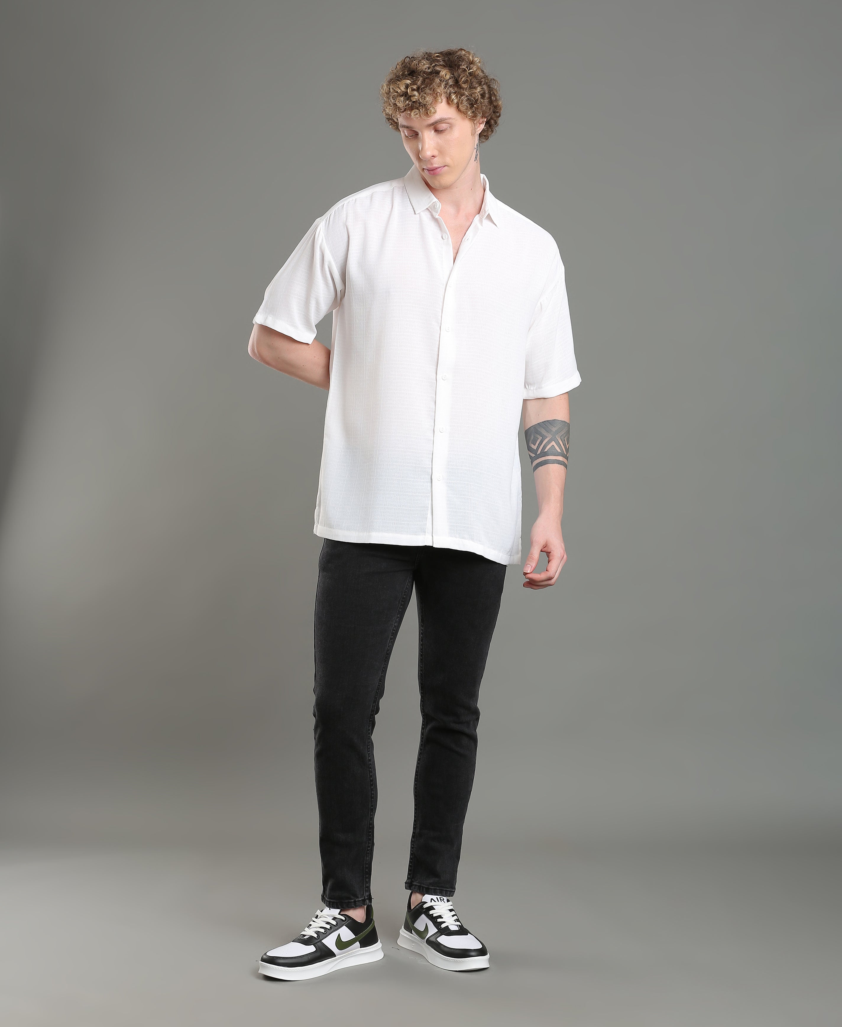 Ivory Flow Relax Shirt