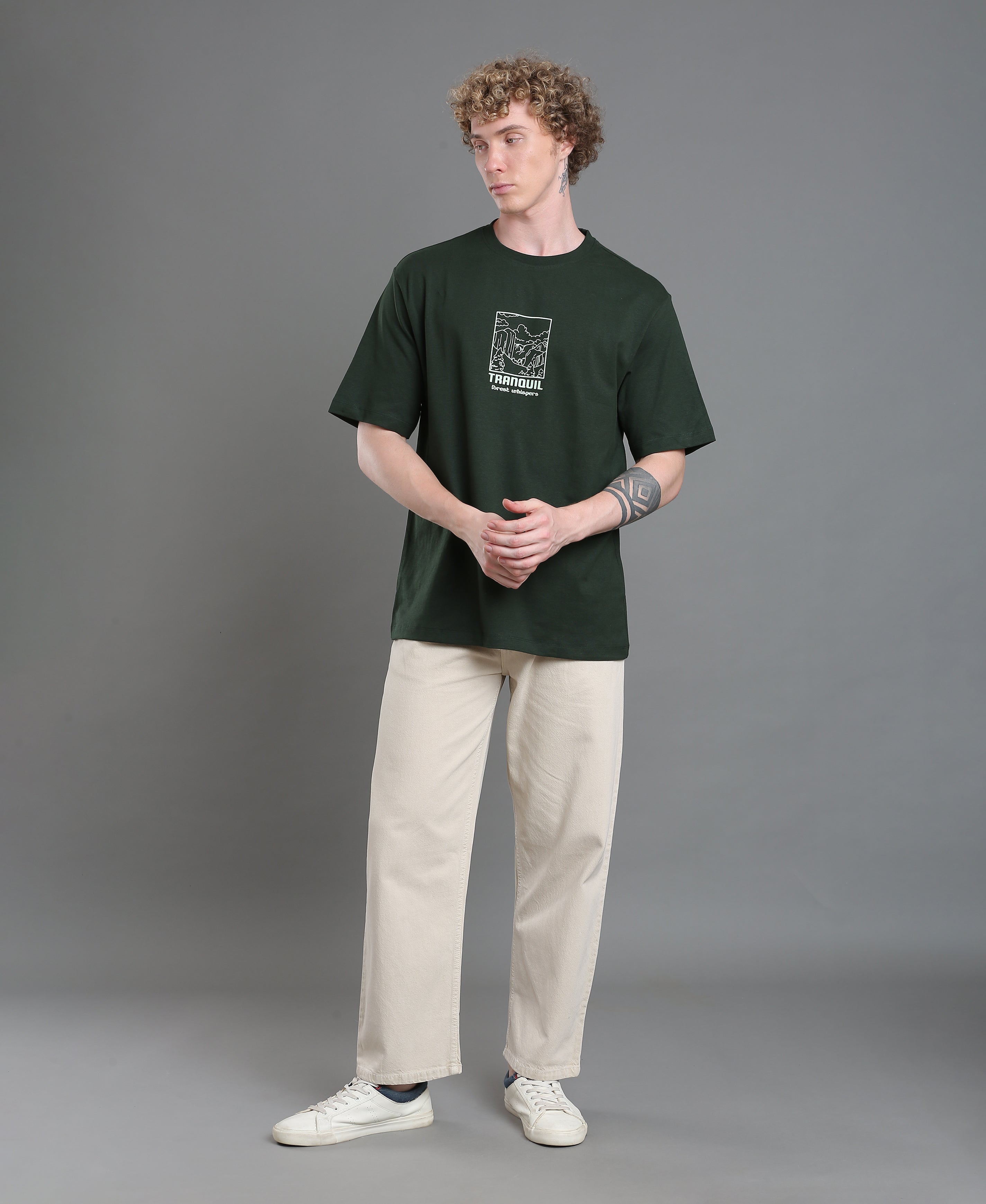 Forest Emblem Oversized Tee