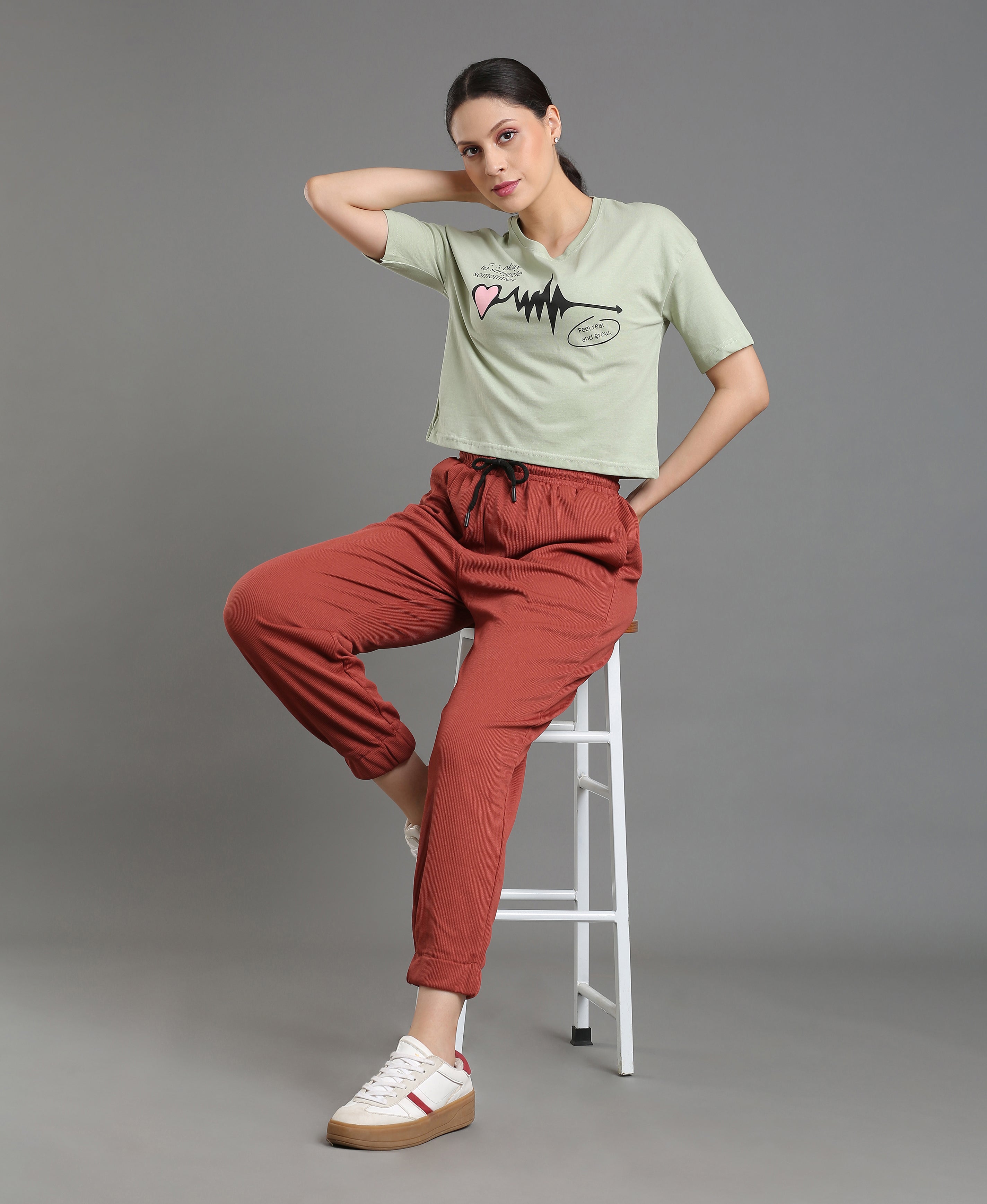 Pistachio Jersey Loose Tee