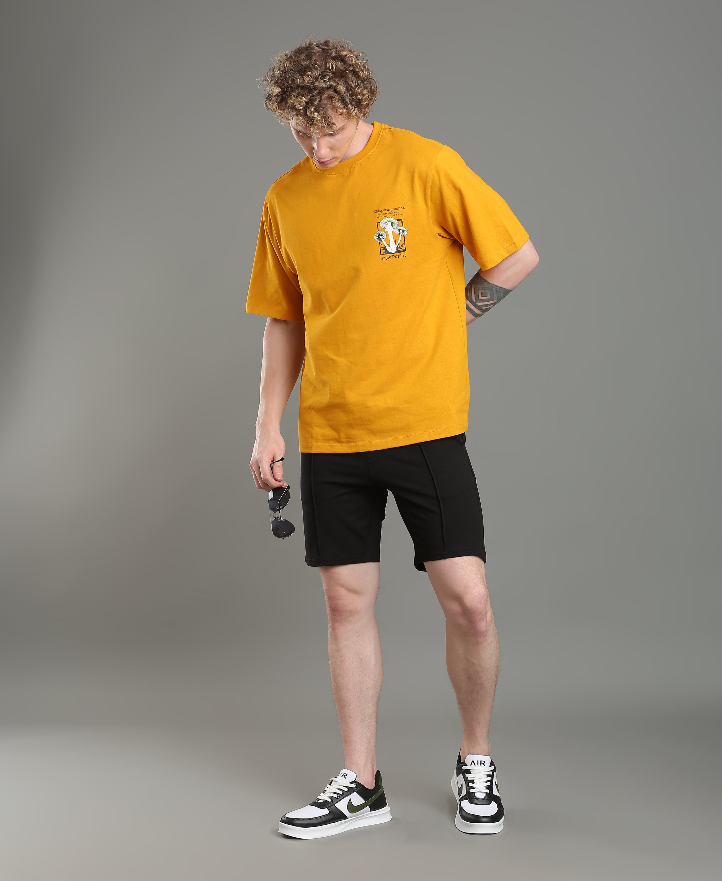 Coal Black Easy Shorts