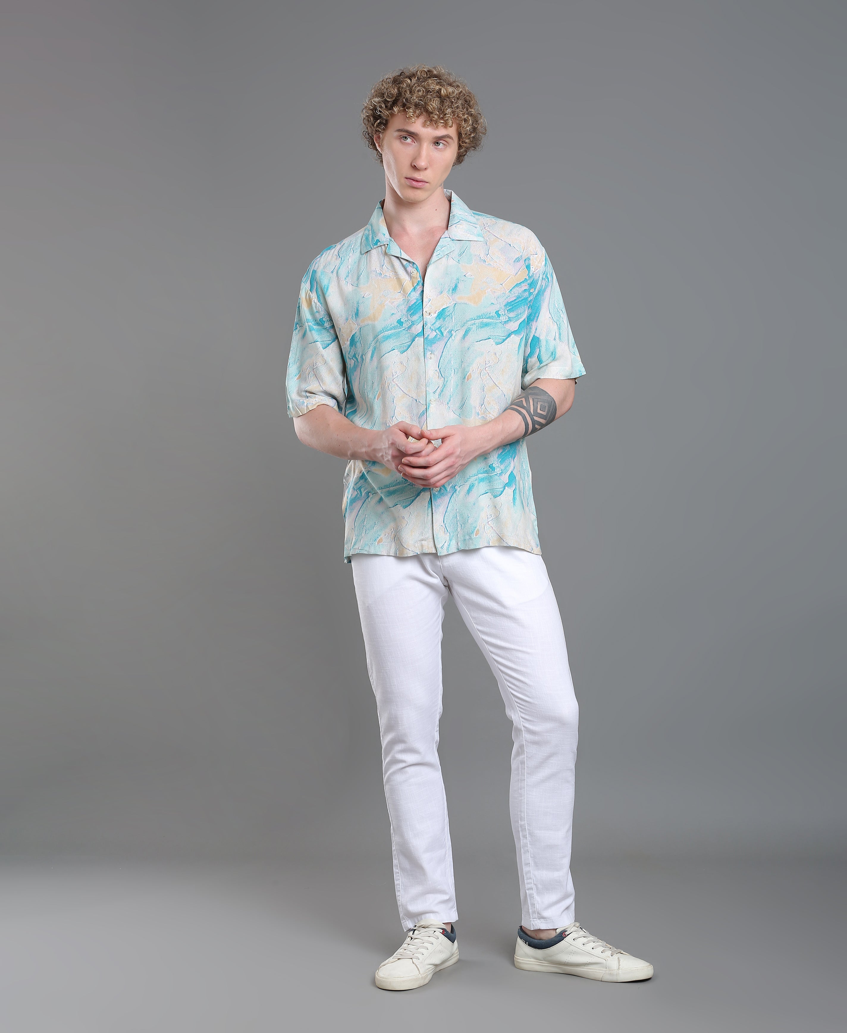 Tropical Bloom Regular Shirt