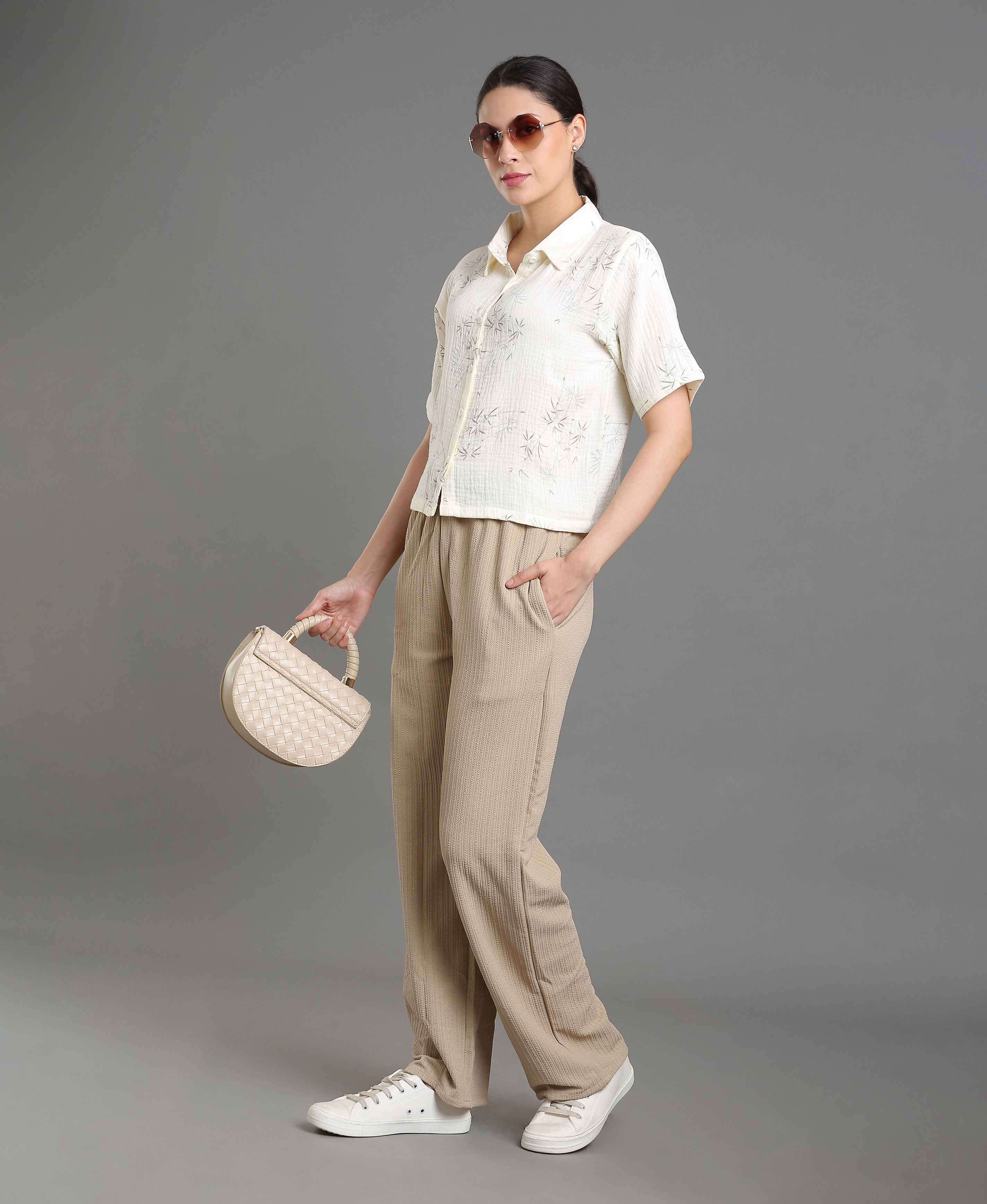 Pista Double Cloth Top