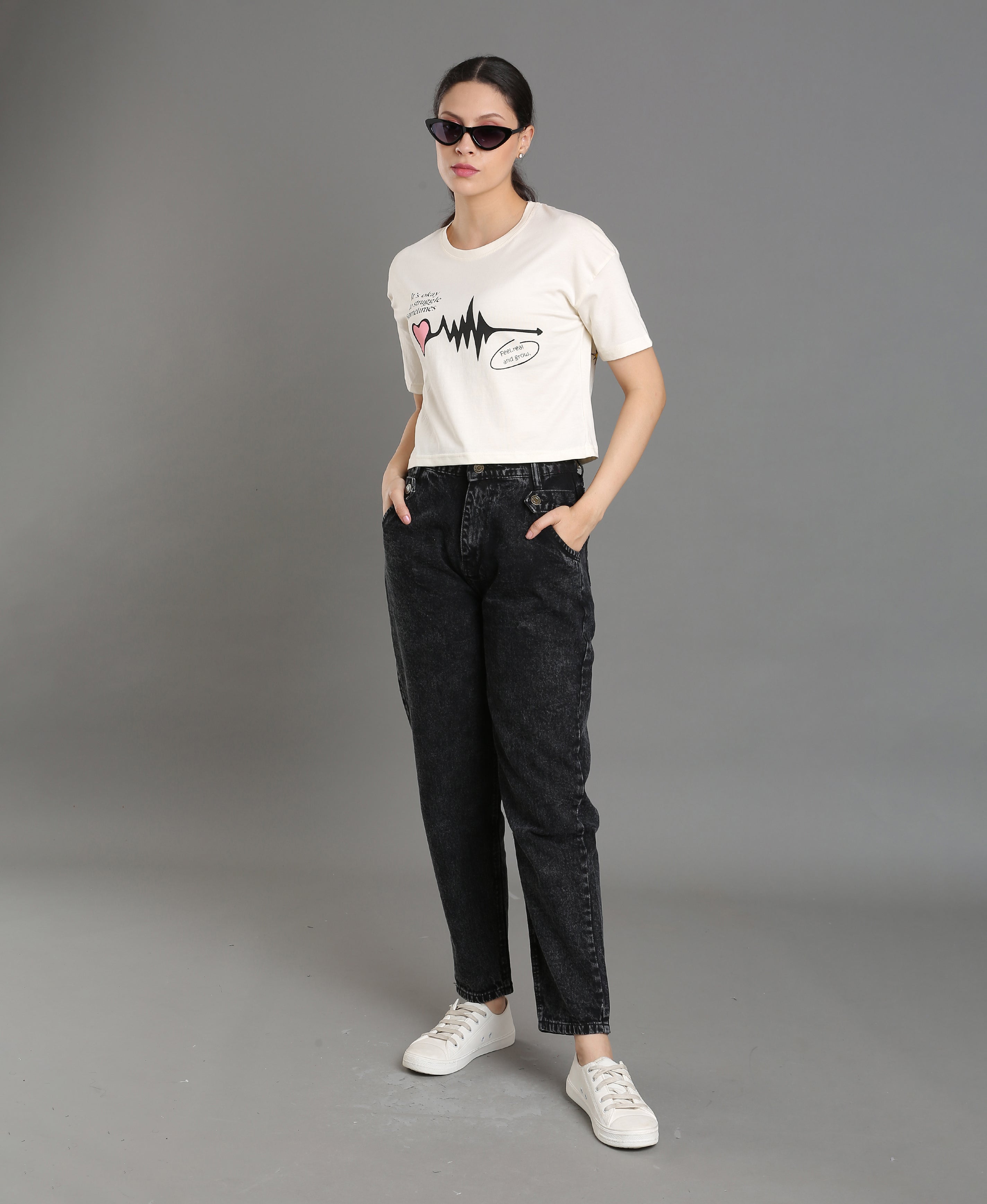 Ivory Jersey Loose Tee