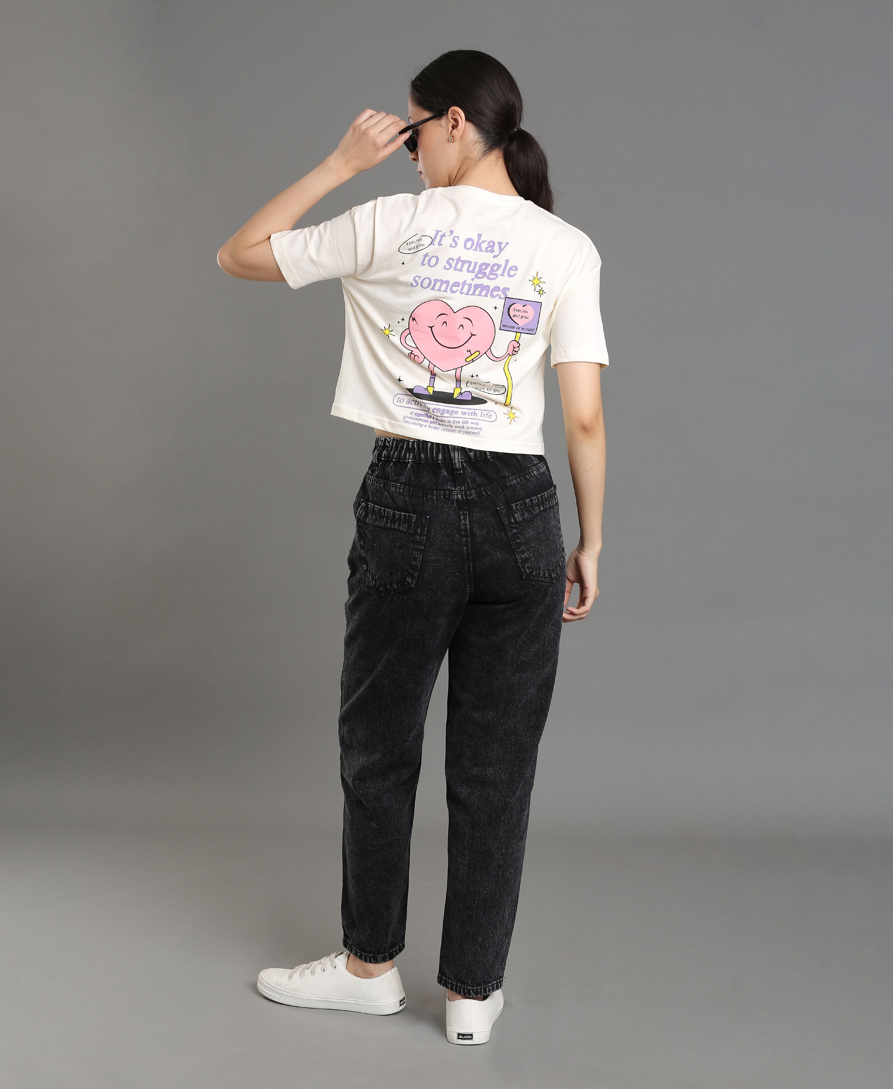 Ivory Jersey Loose Tee
